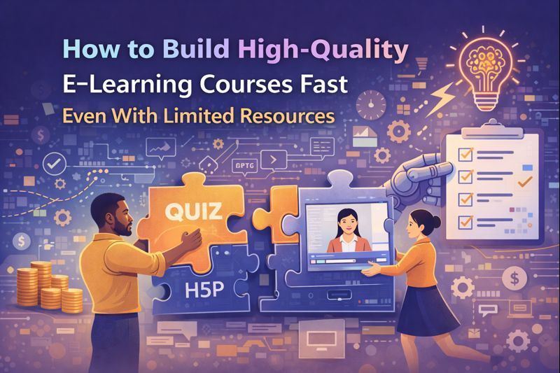 How to Build High‑Quality E‑Learning Courses Fast — Even With Limited Resources